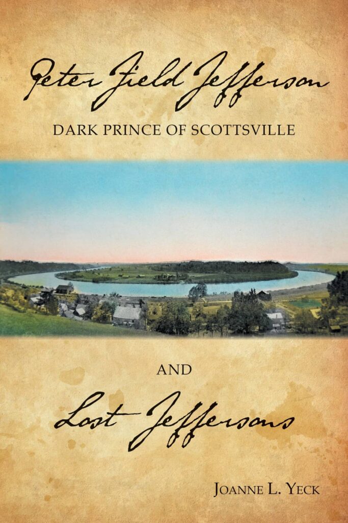 Book cover for "Peter Field Jefferson and The Lost Jeffersons" by Joanne L. Yeck