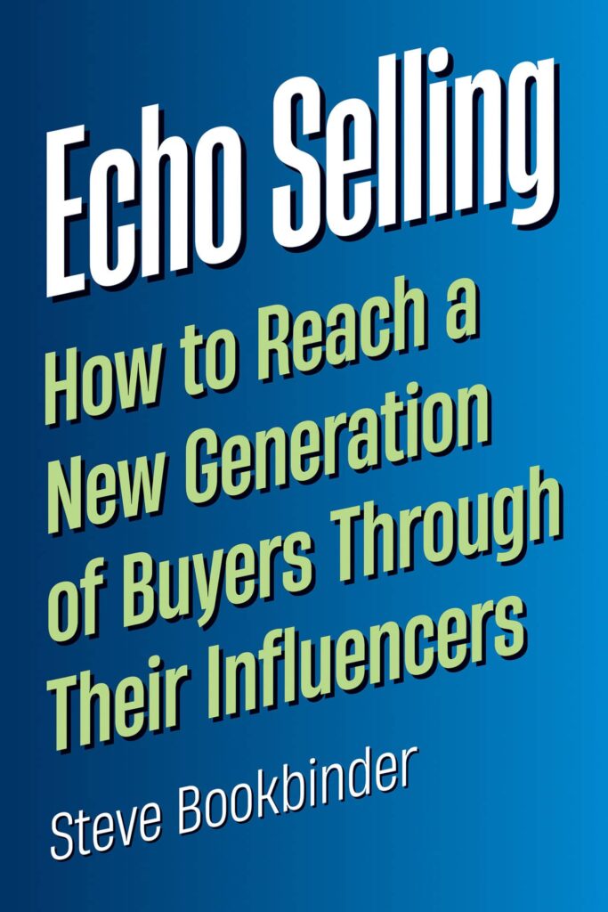 Book cover for "Echo Selling" by Steve Bookbinder