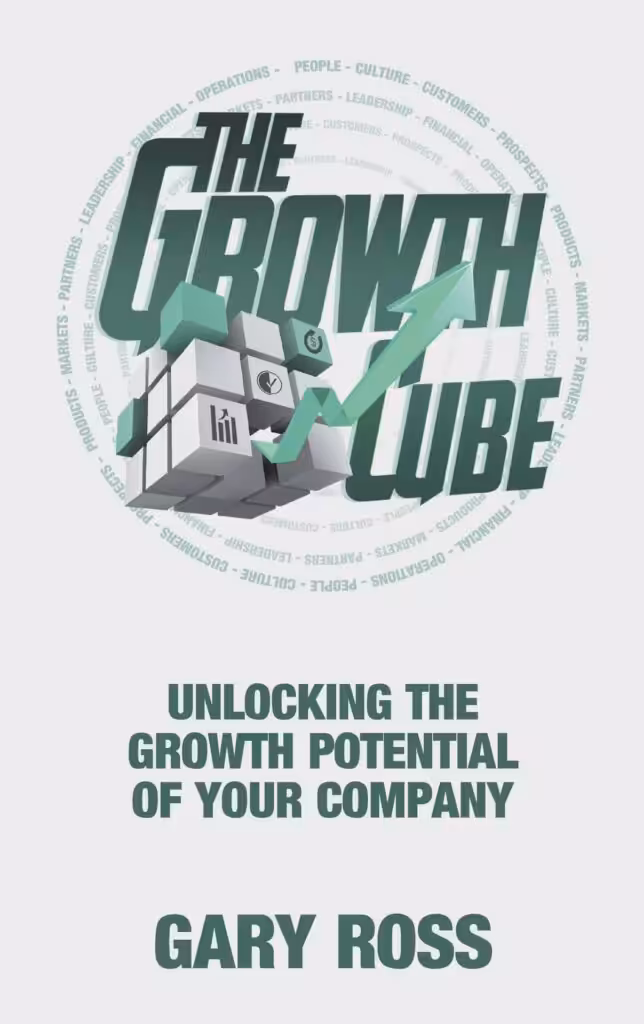Book cover for "The Growth Cube" by Gary Ross