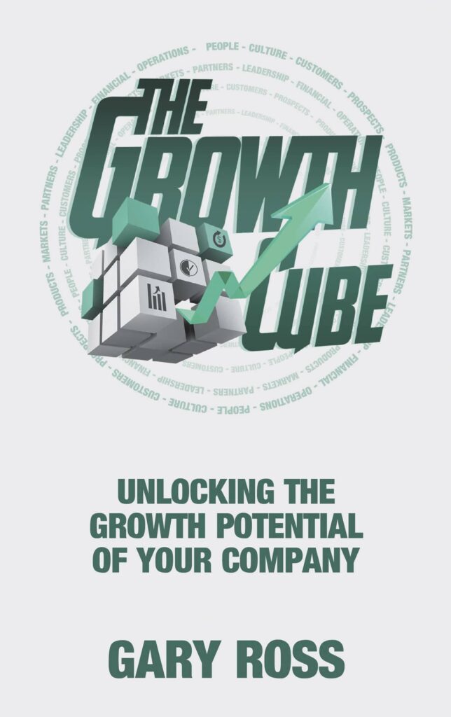 Book cover for "The Growth Cube" by Gary Ross